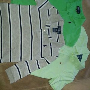 3 Ralph Lauren 24 month polos